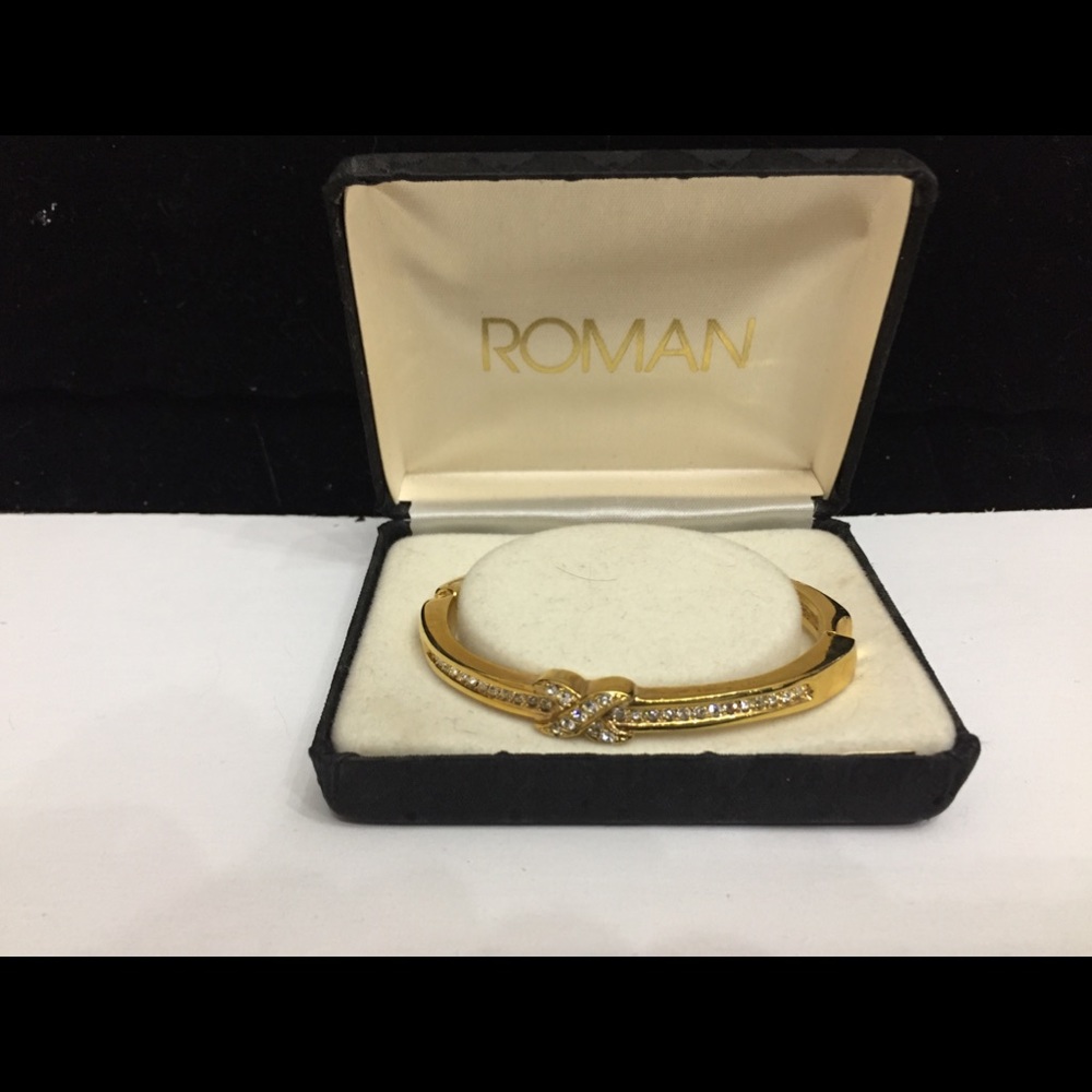 Vintage Sparkly Bangle Bracelet.